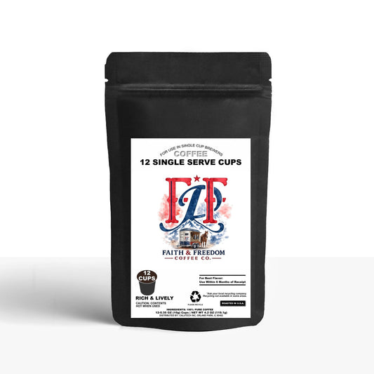 12 Pack Single Serve Coffee Capsules